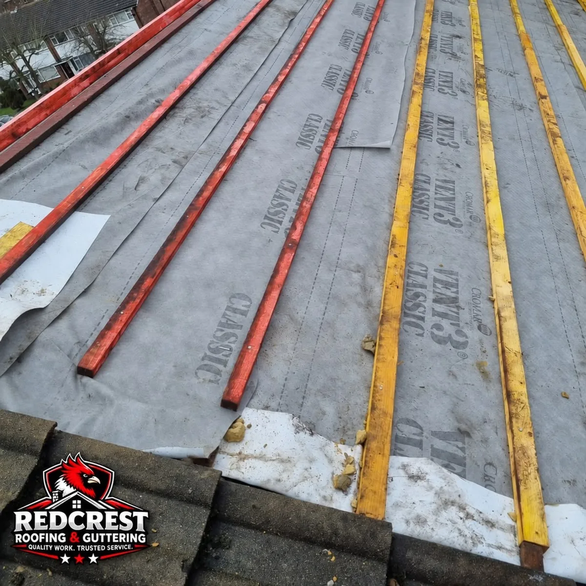 New roof battens
