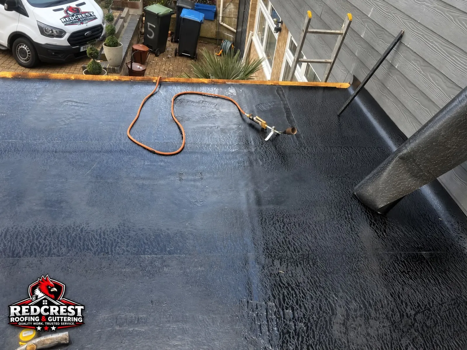 Felt Roofing work by Redcrest in Berkshire