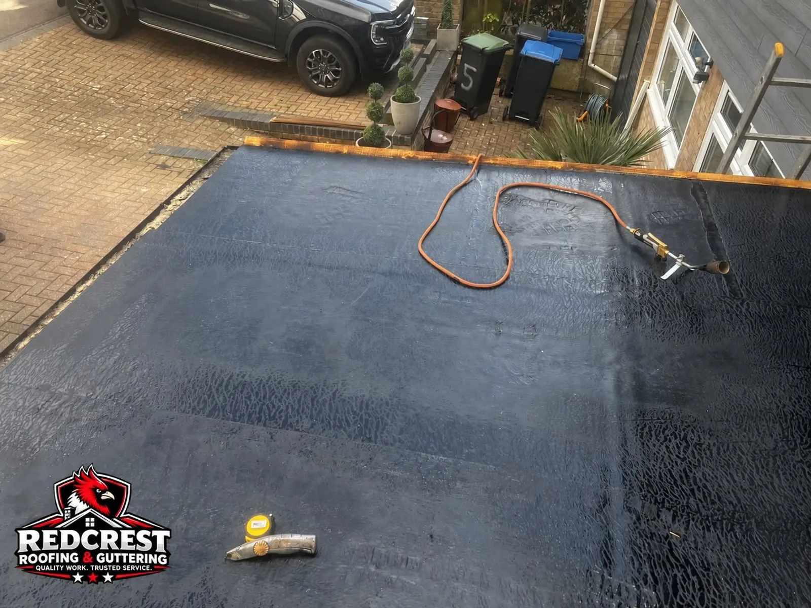 Fibreglass (GRP) Roofing work by Redcrest in Berkshire