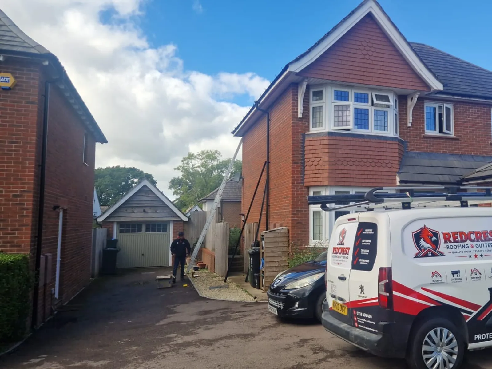 Guttering in Sonning by Redcrest