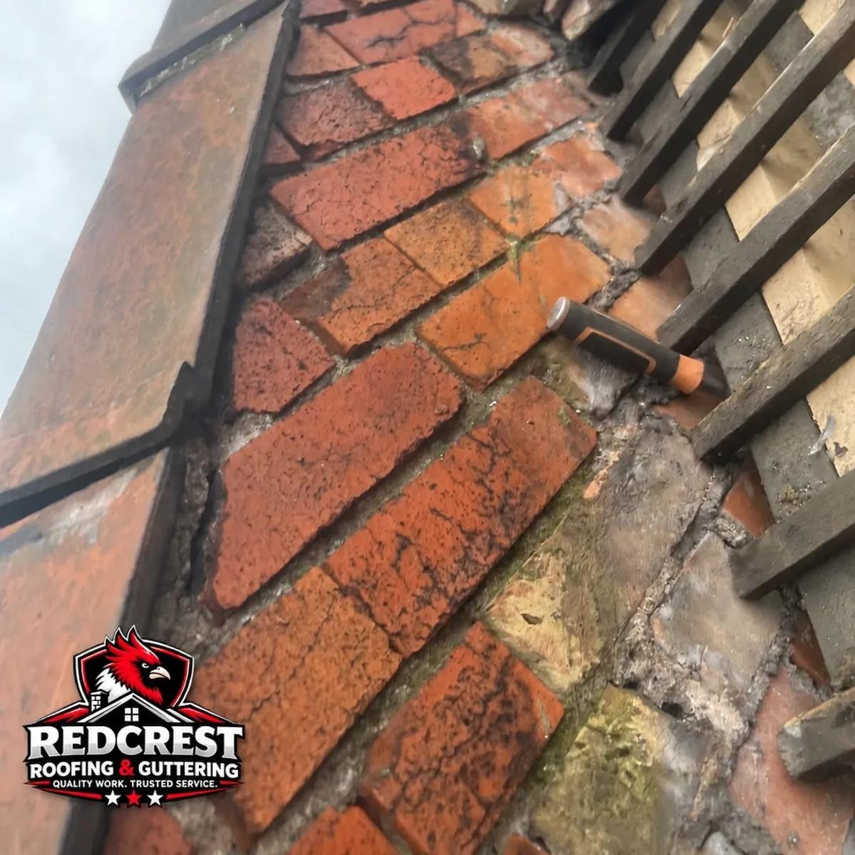Roof Cleaning work by Redcrest