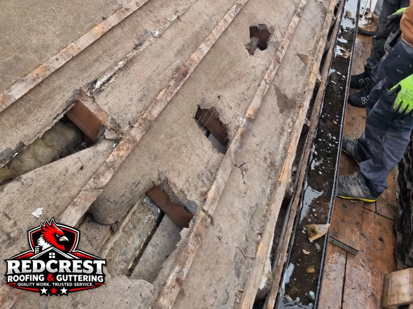 Roof Cleaning work by Redcrest in Berkshire